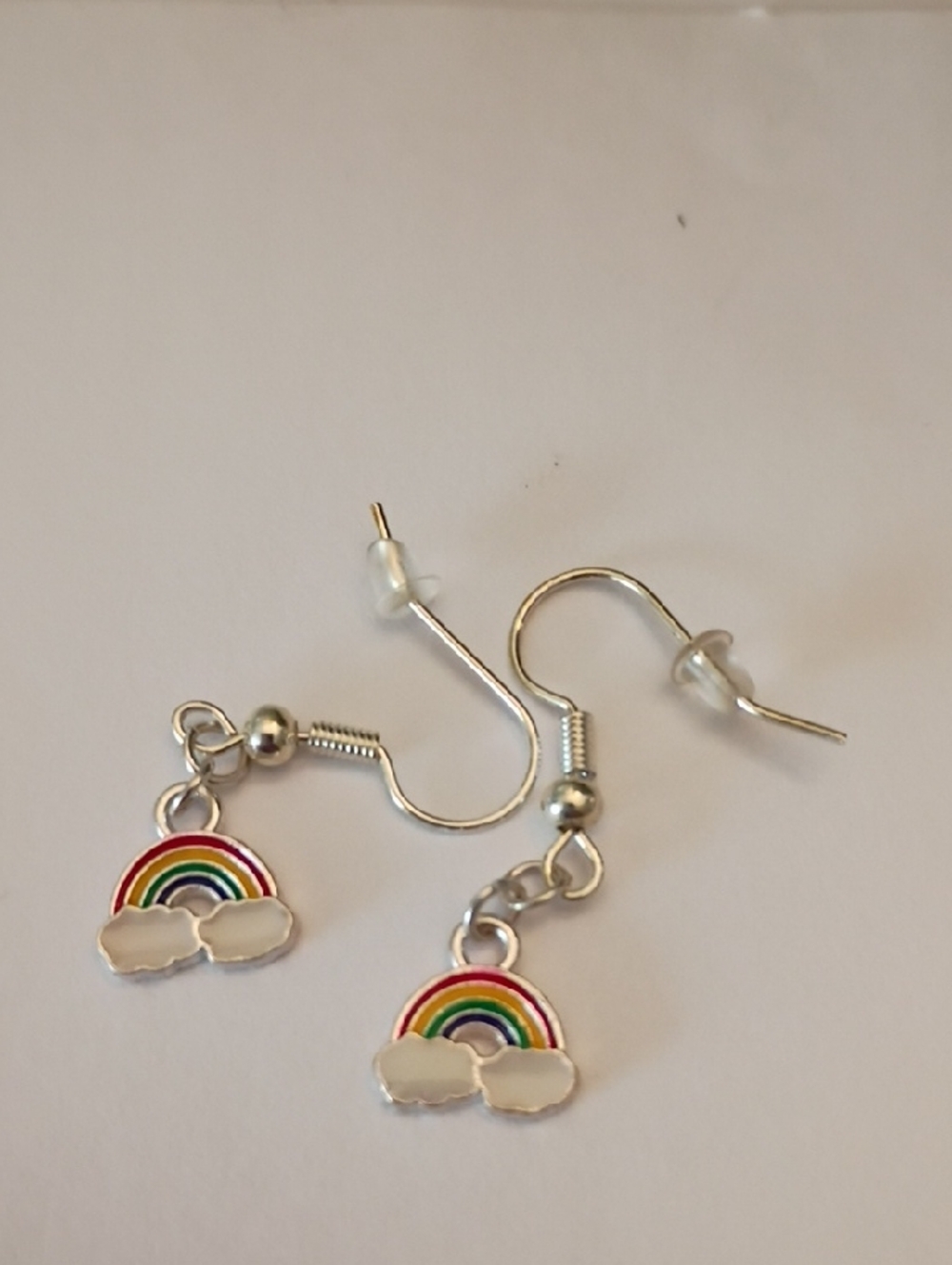 Clearance Rainbow Cloud Dangle Earrings - Multicolor